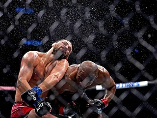 In pictures: Kamaru Usman stakes claim as a UFC GOAT with another emphatic win, knocking out Jorge Masvidal