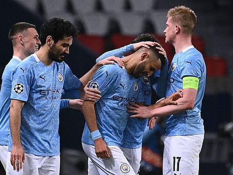 Manchester City won 2-1 in Paris against PSG