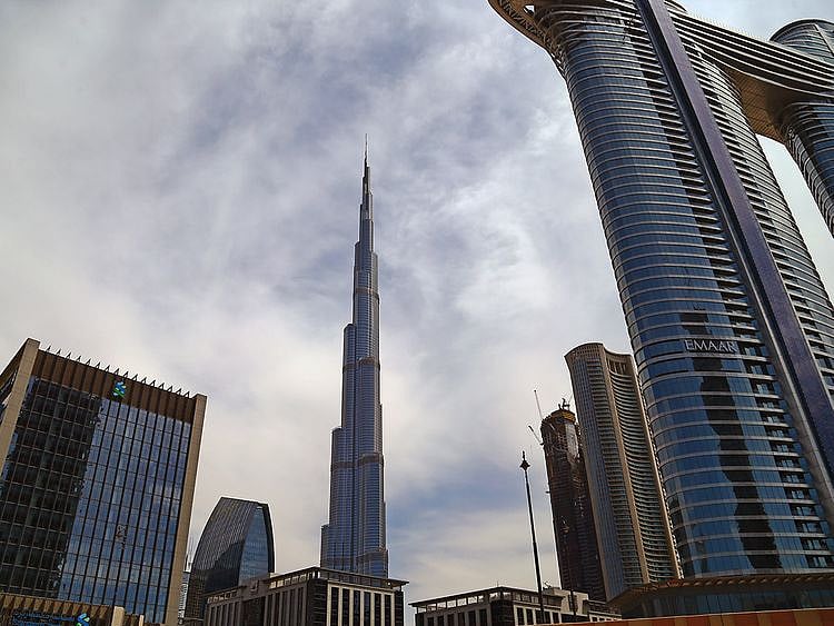 Stock Dubai skyline property