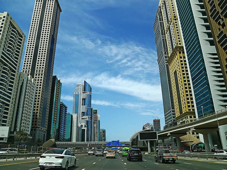 Stock Dubai skyline property