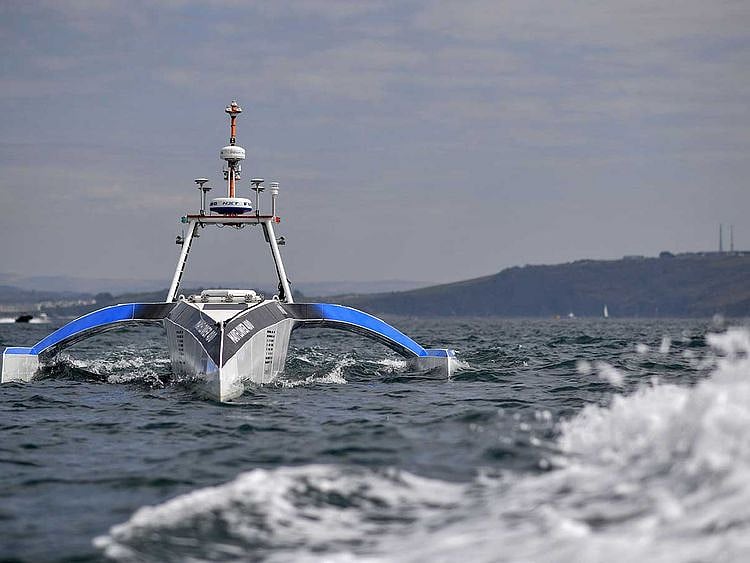 Mayflower autonomous ship trimaran plymouth