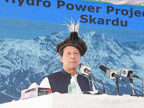 Pakistan PM Imran Khan announces Rs370 billion package for Gilgit-Baltistan during his day-long visit to Gilgit on April 30, 2021. 