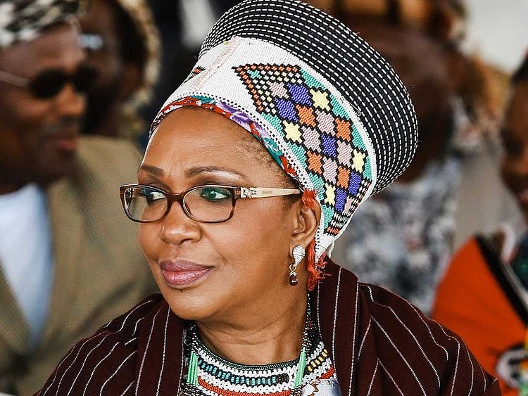 Zulu Queen Mantfombi Dlamini Zulu