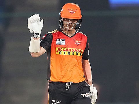 Sunrisers Hyderabad's David Warner