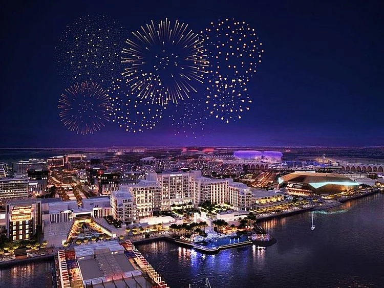 Yas Marina Fireworks