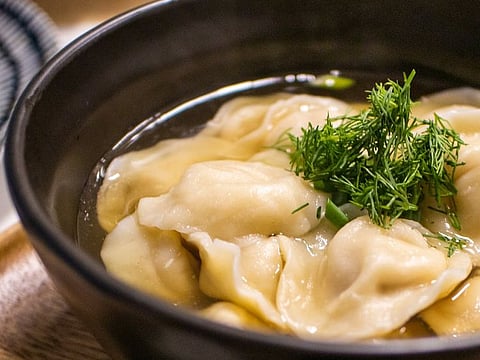Authentic homemade Chinese beef dumplings in less than 10 minutes