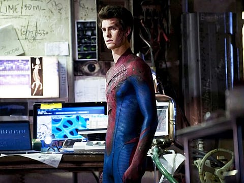 Andrew Garfield in The Amazing Spider-Man