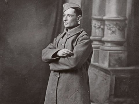 Jacques Vaché, born in 1895 in Lorient, Brittany.