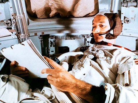 Michael Collins from the trio aboard Apollo 11 would never set foot on the moon