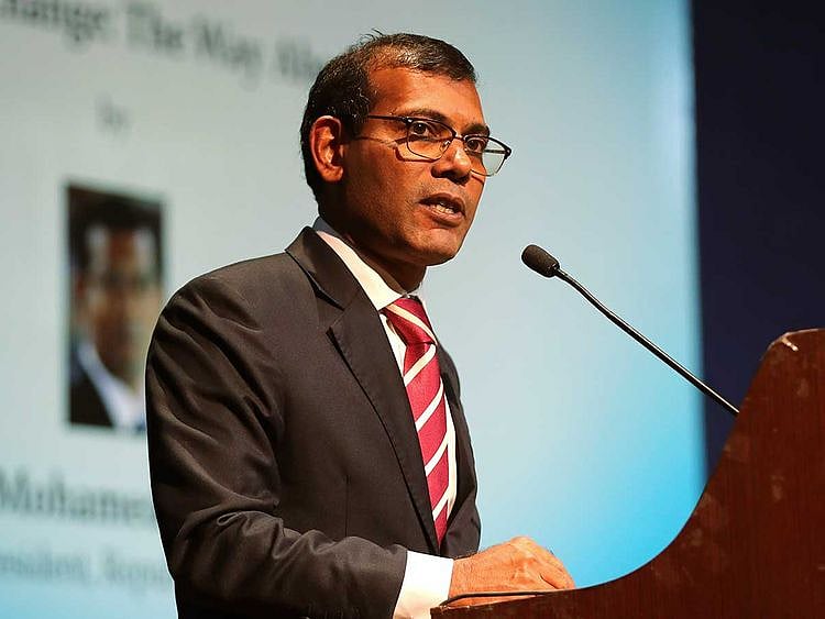 former Maldives President Mohamed Nasheed