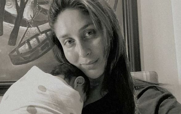 Kareena Kapoor with her second baby