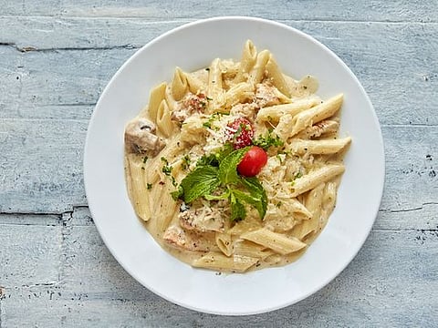 Quick midweek creamy chicken pasta dinner