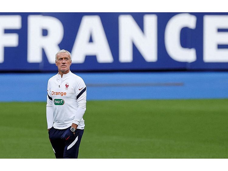  France's coach Didier Deschamps