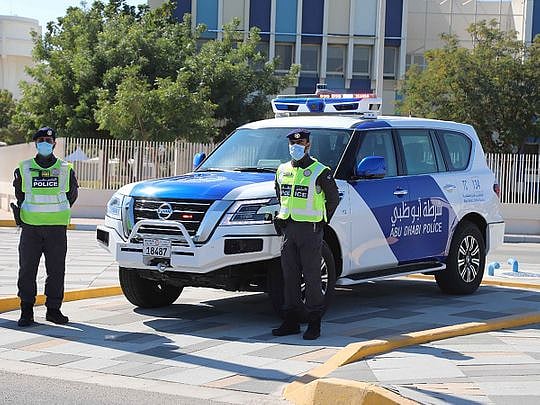 abu dhabi police car auction