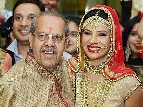 Sambhavna Seth and her father