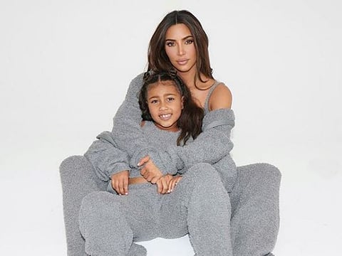 Kim Kardashian and North West