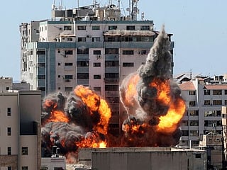 AP 'shocked and horrified' after Israel destroys tower housing its offices