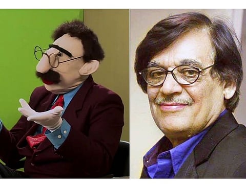 Farooq Qaiser was the creator of Muppet-like puppets including the legendary Uncle Sargam and other characters Maasi Museebatay, Rolla and Sharmeeli that became household names in Pakistan.