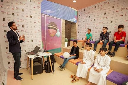 The social media station at Sharjah Children’s Reading Festival will host 10 workshops on in-demand digital skills and creativity. 