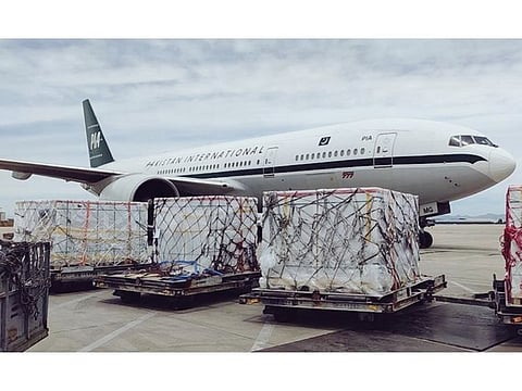Pakistan International Airlines transported another tranche of 1 million doses of the Sinovac COVID-19 vaccine from Beijing to Islamabad.