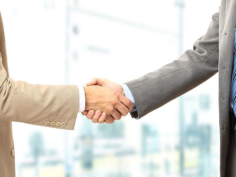 Stock Business meeting setup 