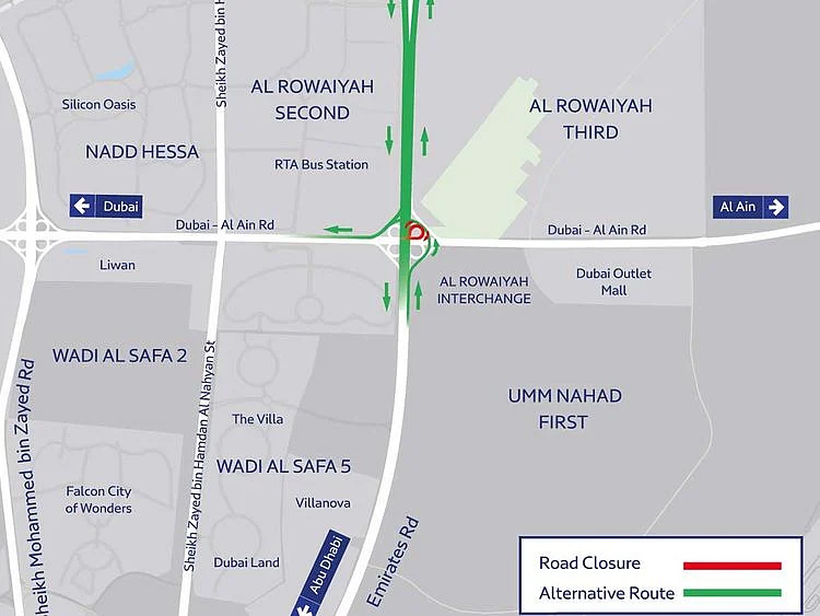 Road closure
