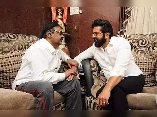 Vijayakanth and Sarath Kumar
