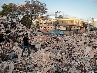 After cease-fire, Gaza wakes to sea of rubble