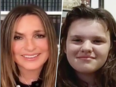 Mariska Hargitay and Alyssa Bonal
