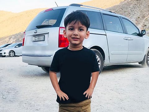 The Indian boy was rescued after a 12-hour search.