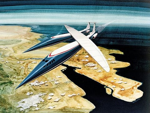 Illustrations of space colonies commissioned by NASA