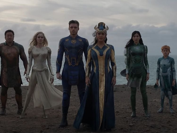 Still from trailer for 'The Eternals'