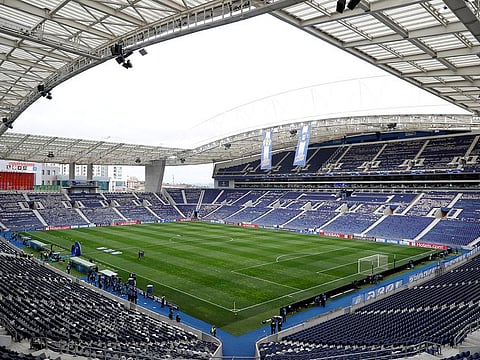 Estadio do Dragao, Porto's homeground, will host the Champions League final on Saturday.