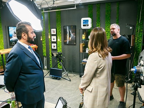 Mohammed Jalal Al Rayssi, the director-general of Emirates News Agency (WAM), recently met Maya Manna, the editor-in-chief of RT Arabic, in the Russian capital of Moscow. 