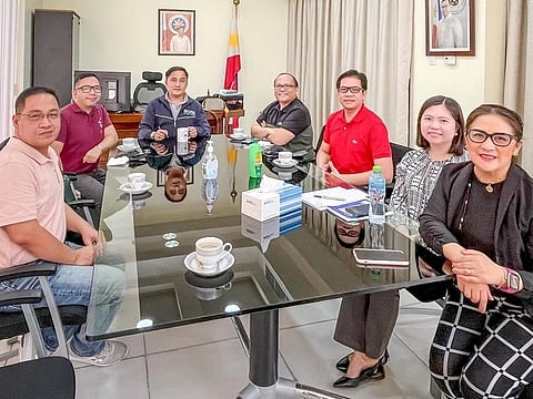 Philippine Consul-General Paul Raymund chairs a meeting of the steering committee of Dakilang Bayani Award at the Philippine Consulate General in Dubai. 