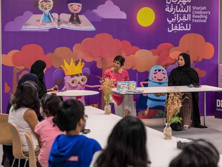 Emirati author Fatima Sultan Al Mazrouei and US-based writer, Ambika Anand Prokop-1622298249008