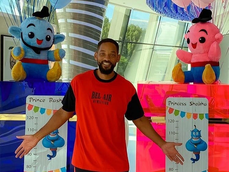 Will Smith Sheikh Hamdan