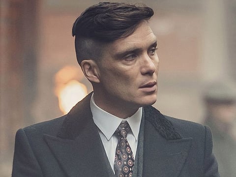 Cillian Murphy as Tommy Shelby in 'Peaky Blinders'.