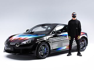 Alpine reveals A110 designed by Argentinian artist Felipe Pantone