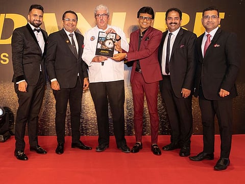 Adel Sajan- Group Managing Director, Rizwan Sajan- Founder and Chairman Danube Group, Uve Frost- President Emirates Culinary Guild, Anis Sajan –Vice Chairman Danube Group, Joe Thomas-Business Head (OS&E), Danube Hospitality Solutions, Shubhojit Mahalanobis- Director, Danube Home | Danube Hospitality Solutions