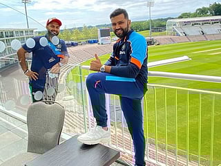 Pictures: Indian men and women's cricket teams reach London together