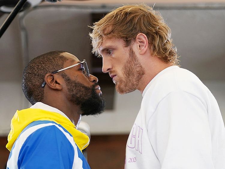 Floyd Mayweather Jr. and YouTube star Logan Paul