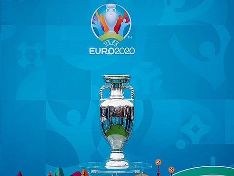 The European Championship trophy, the silverware they are all after this summer