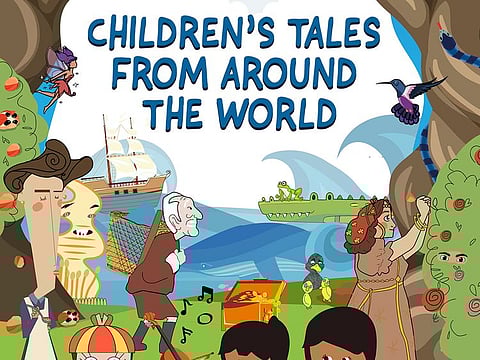 Expo organisers launch the third and final edition of the collaborative digital anthology 'Children's Tales from around the World', featuring stories from 68 countries.