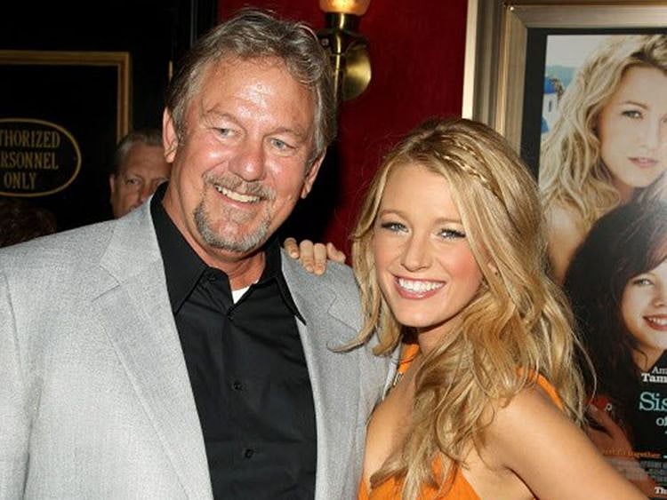 Actress Blake Lively and her father actor Ernie Lively attend the world premiere of "The Sisterhood Of The Traveling Pants 2" presented by Warner Bros. Pictures at the Ziegfeld Theatre on July 28, 2008 in New York City. 
