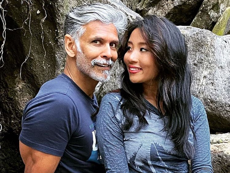 Milind Usha Soman and Ankita Konwar