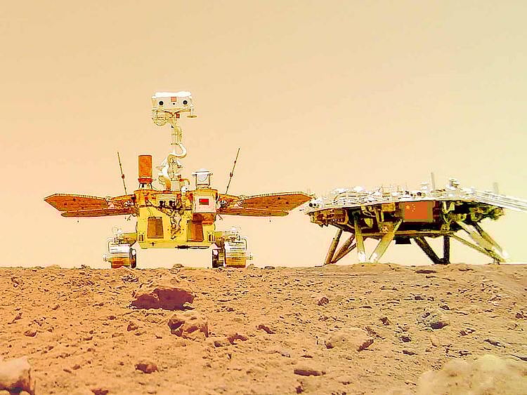 Chinese Mars rover Zhurong