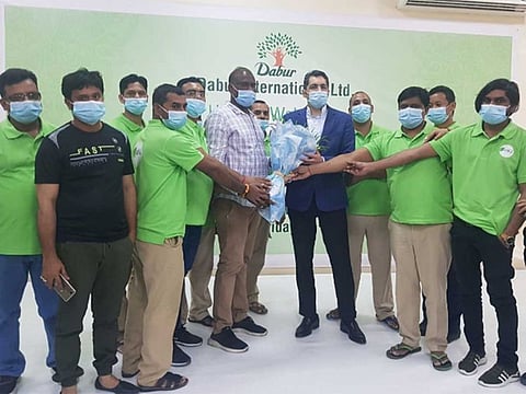 Indian Consul General Dr Aman Puri urges workers to upgrade their skills to cope with the changing job market. He held a breakfast meeting with workers in Ras Al Khaimah.