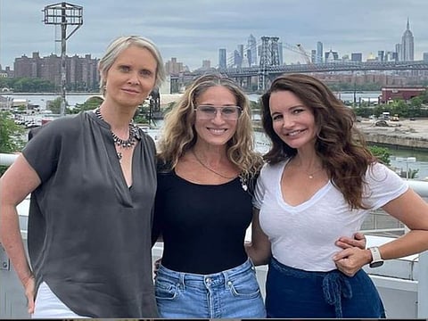 Cynthia Nixon, Sarah Jessica Parker and Kristin Davis