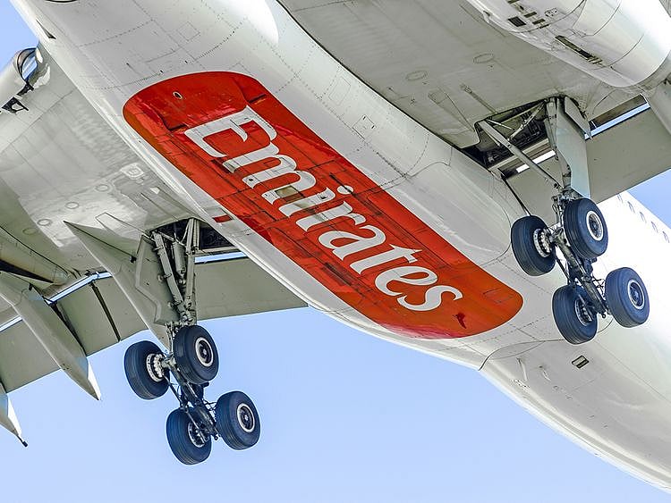 Stock Emirates airlines